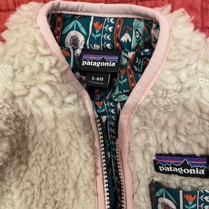 Patagonia baby fleece jacket